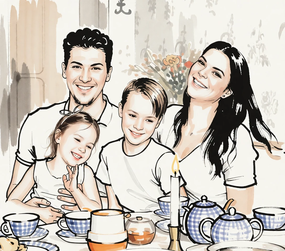 Color Ink Painting (Chinese) generated by PortraitArt