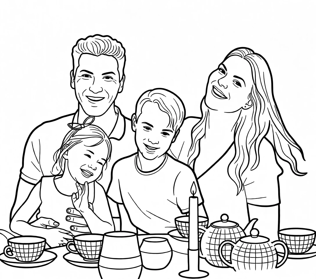 Continuous Line generated by PortraitArt