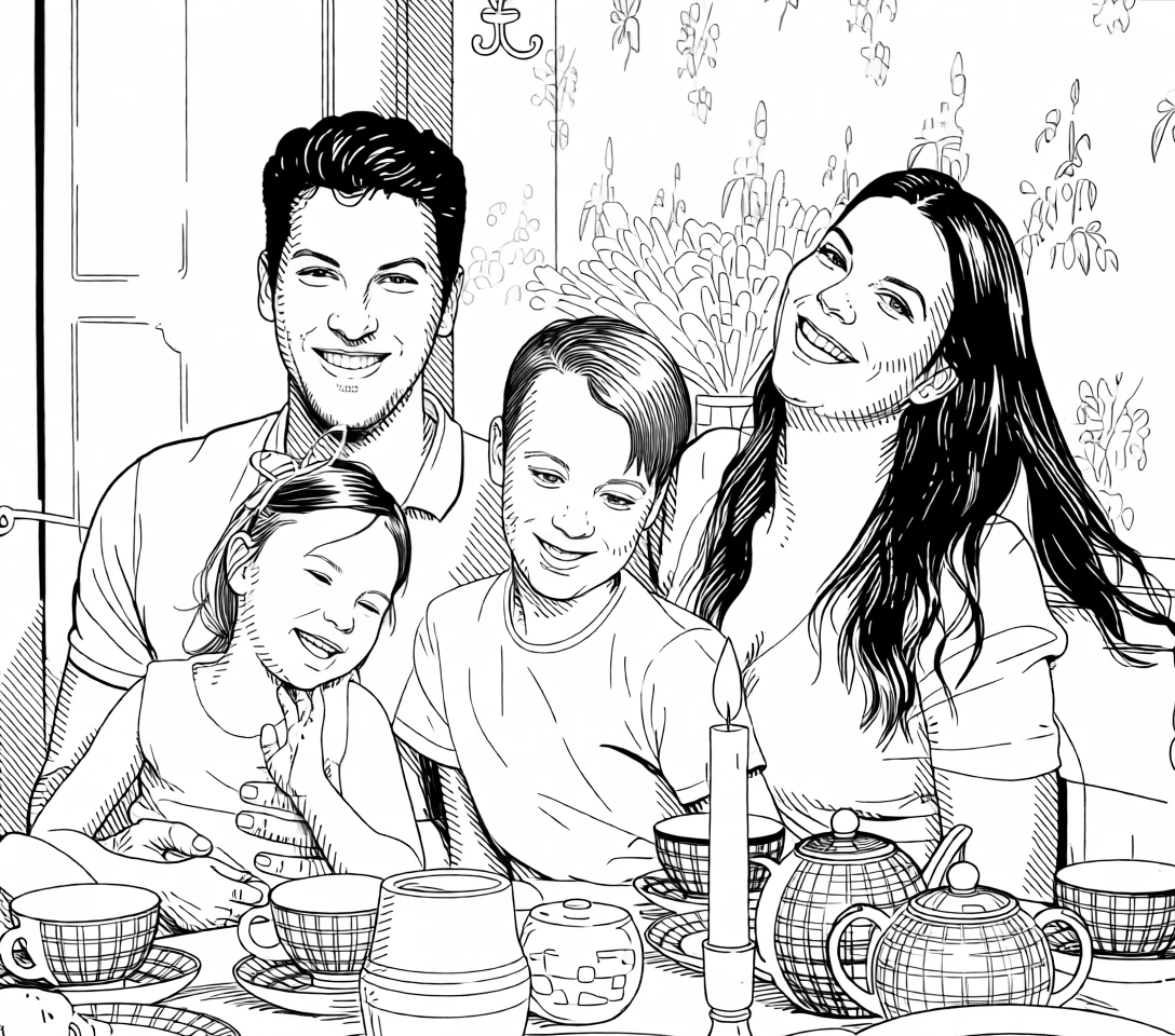 Cross-Hatching Sketch generated by PortraitArt