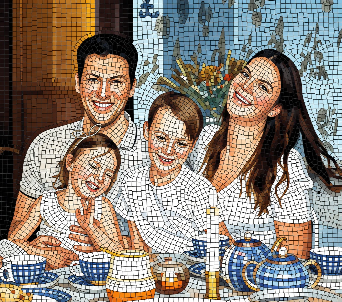 Mosaic Art generated by PortraitArt