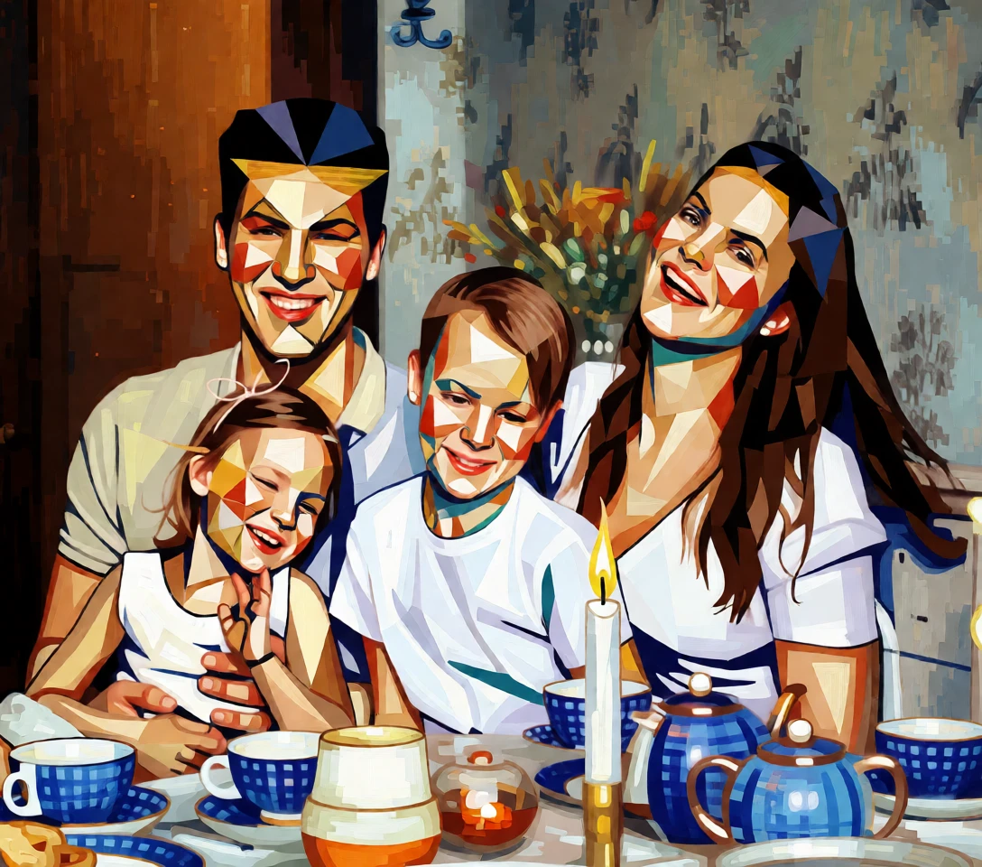 Painting • Cubism generated by PortraitArt