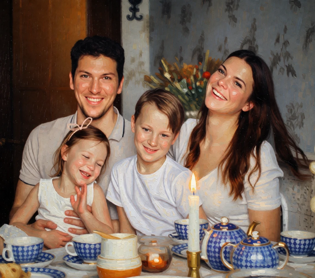 Painting • Realism generated by PortraitArt