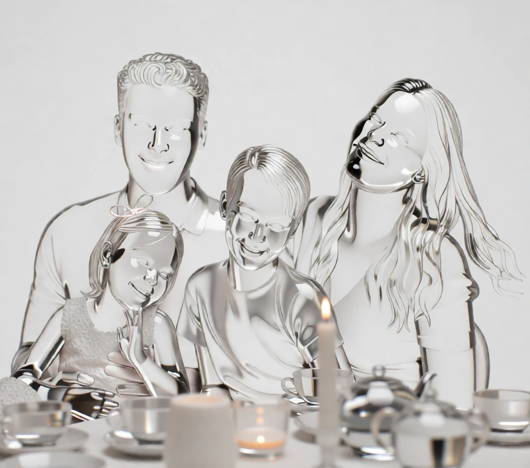 Glass Sculpture generated by PortraitArt