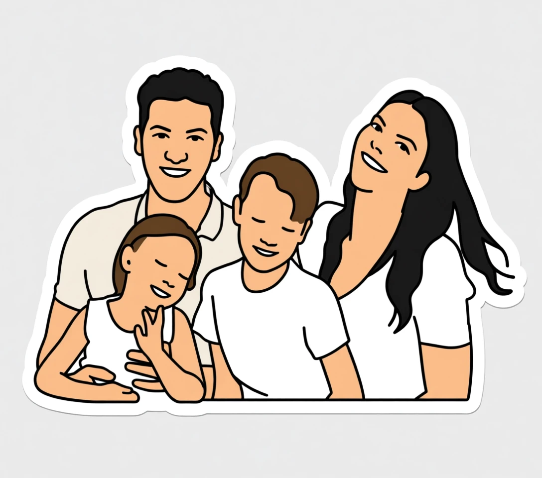 Sticker Design generated by PortraitArt