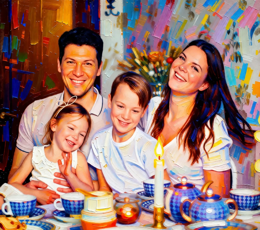 Vibrant Painting generated by PortraitArt