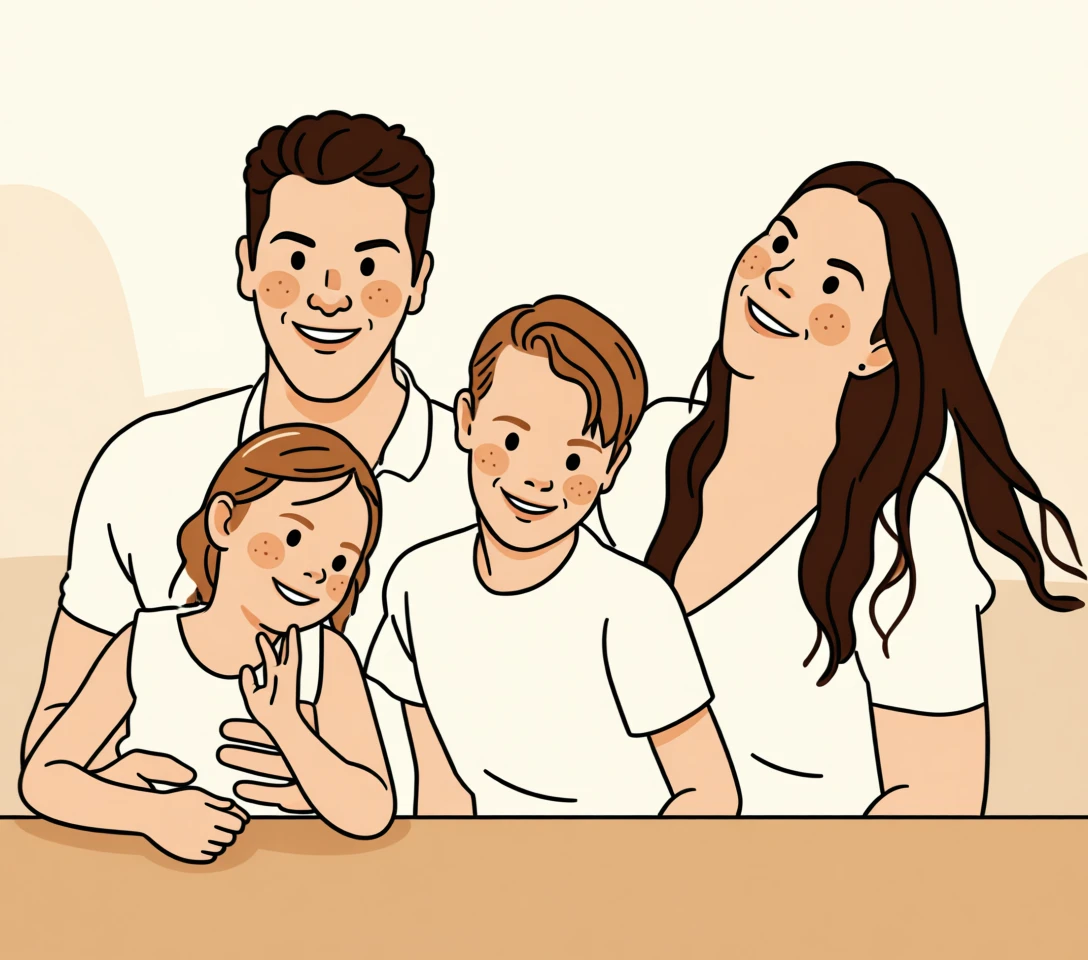 Warm Illustration generated by PortraitArt