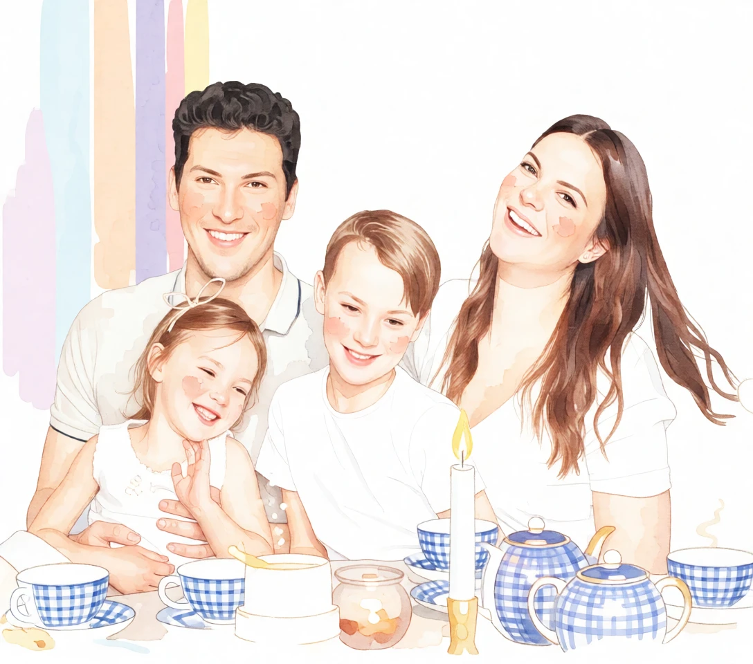 Watercolor Illustration generated by PortraitArt