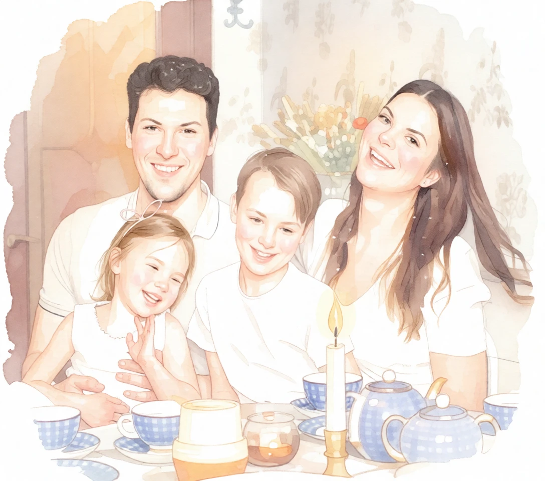 Watercolor Storybook generated by PortraitArt