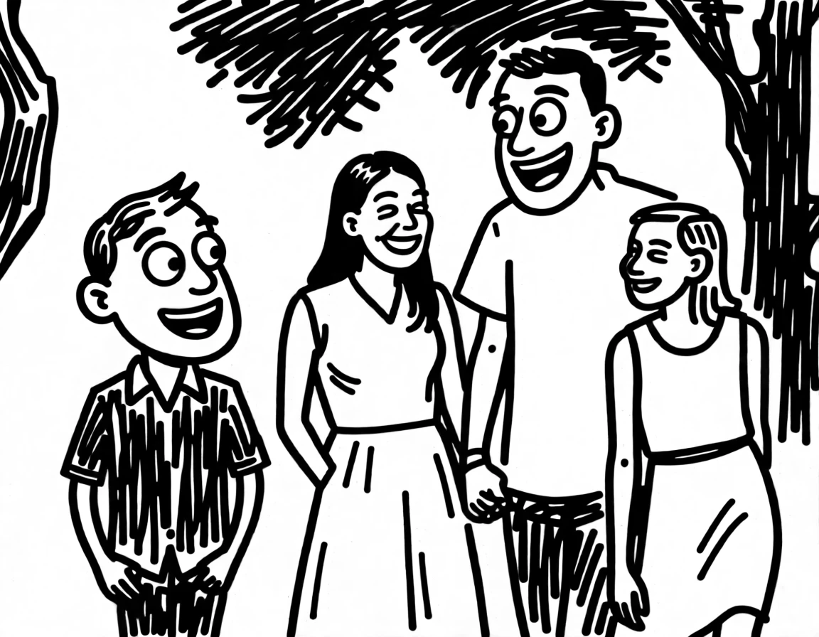 Caricature Bold Line generated by PortraitArt