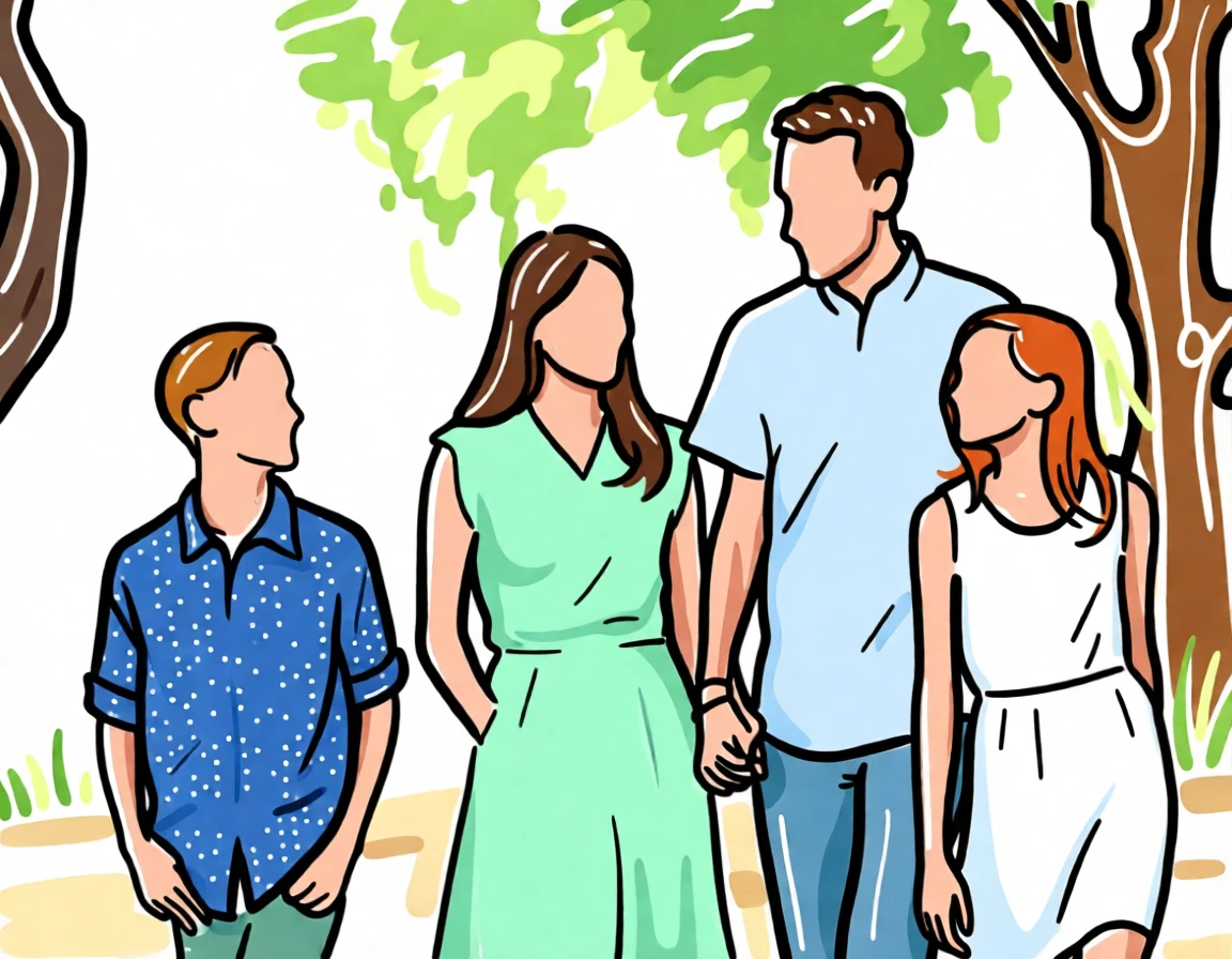 Bold Line Illustration generated by PortraitArt