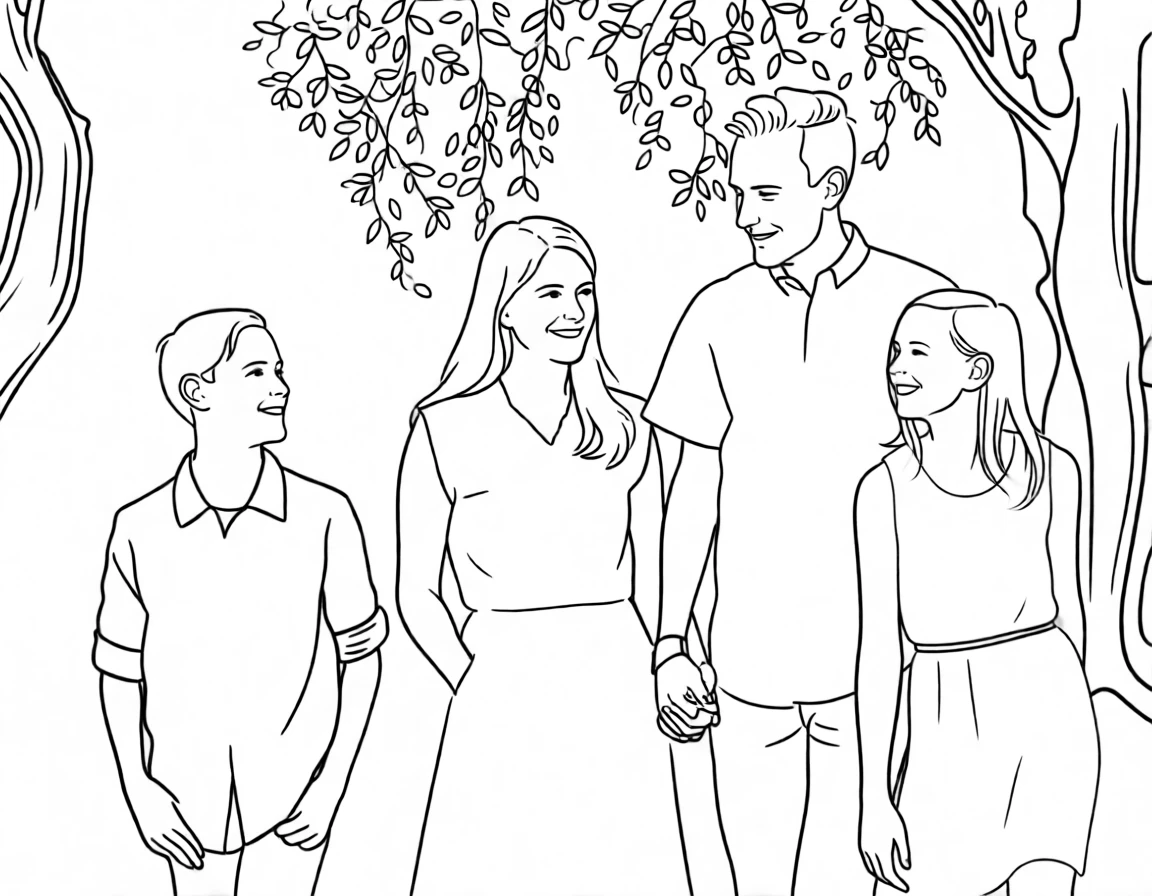 Continuous Line generated by PortraitArt