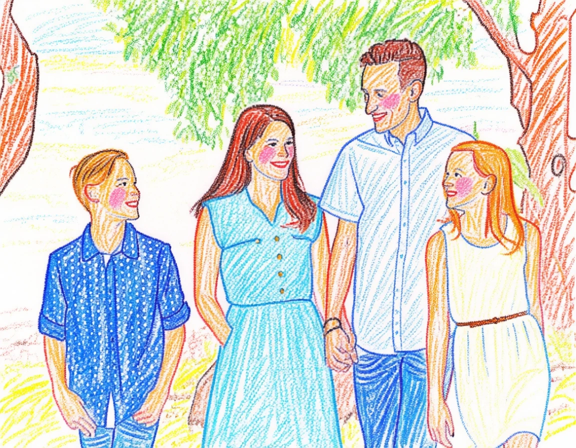 Crayon Drawing generated by PortraitArt