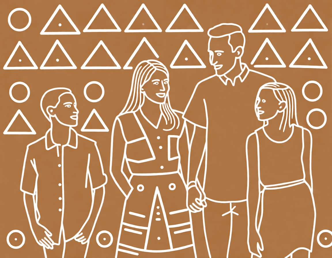 Warli (Indian) generated by PortraitArt