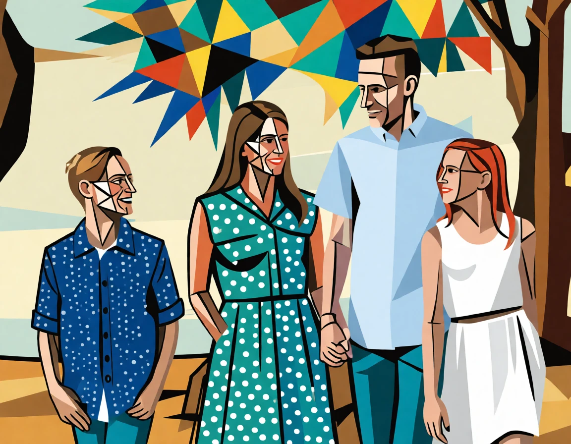 Painting • Cubism generated by PortraitArt