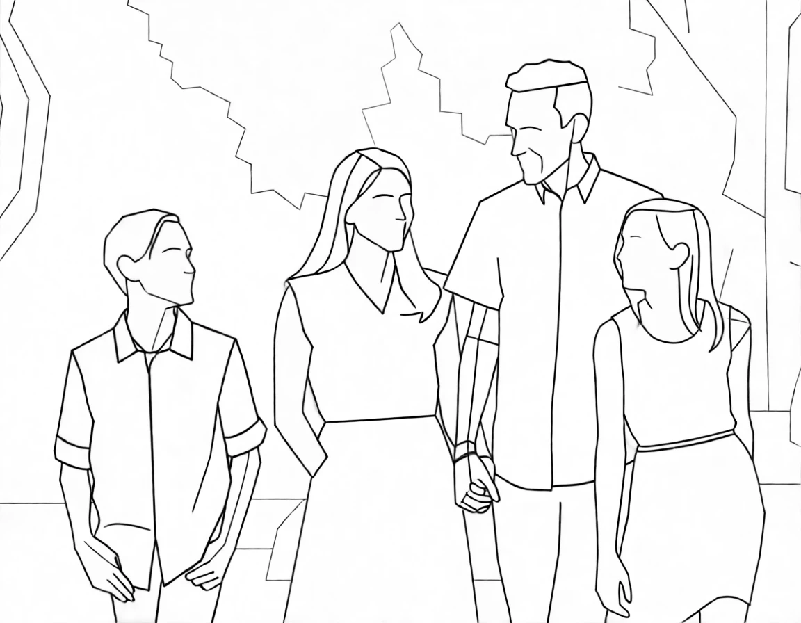 Polygon Lineart generated by PortraitArt