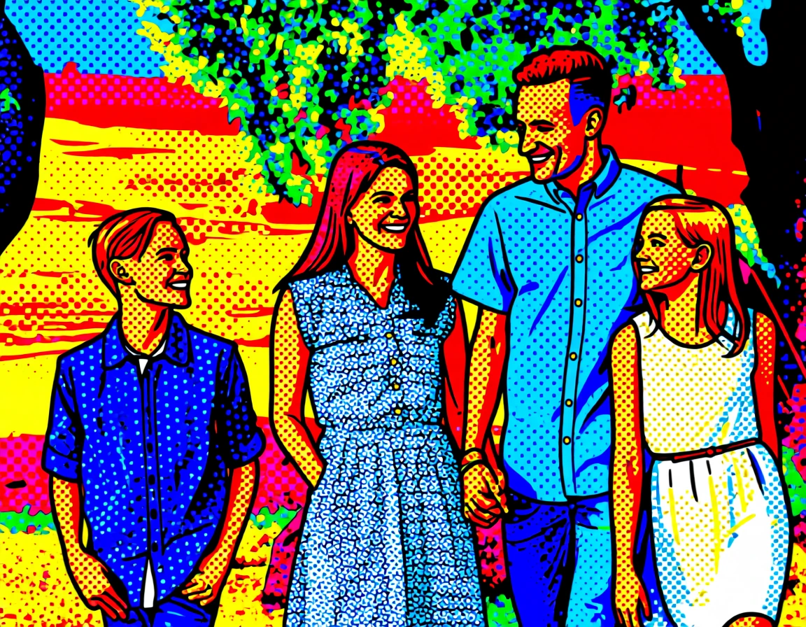 Halftone Pop Art generated by PortraitArt
