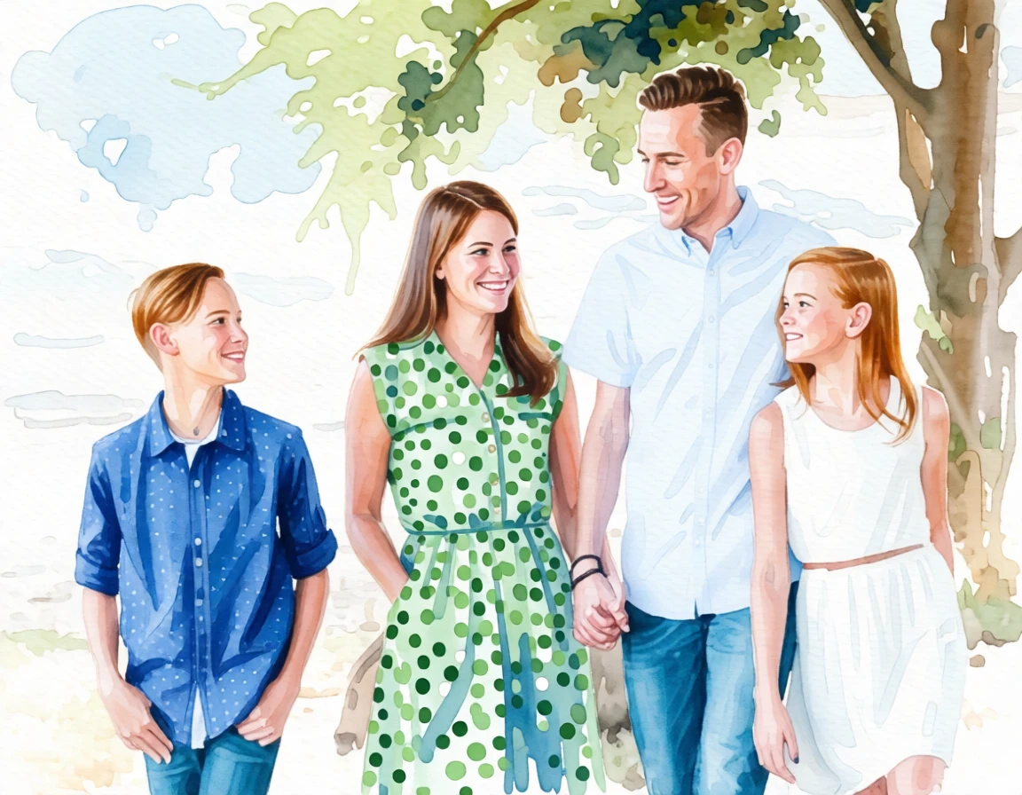 Watercolor Painting generated by PortraitArt