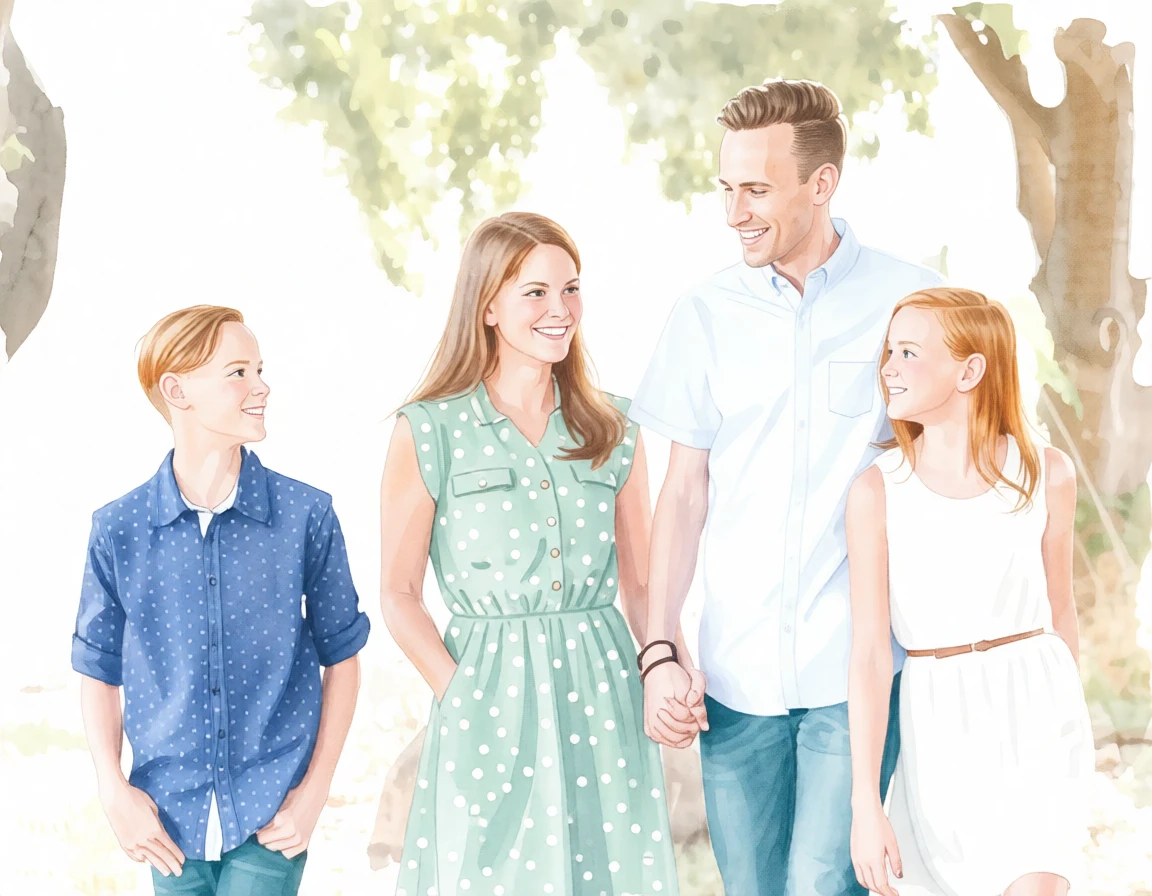 Watercolor Storybook generated by PortraitArt