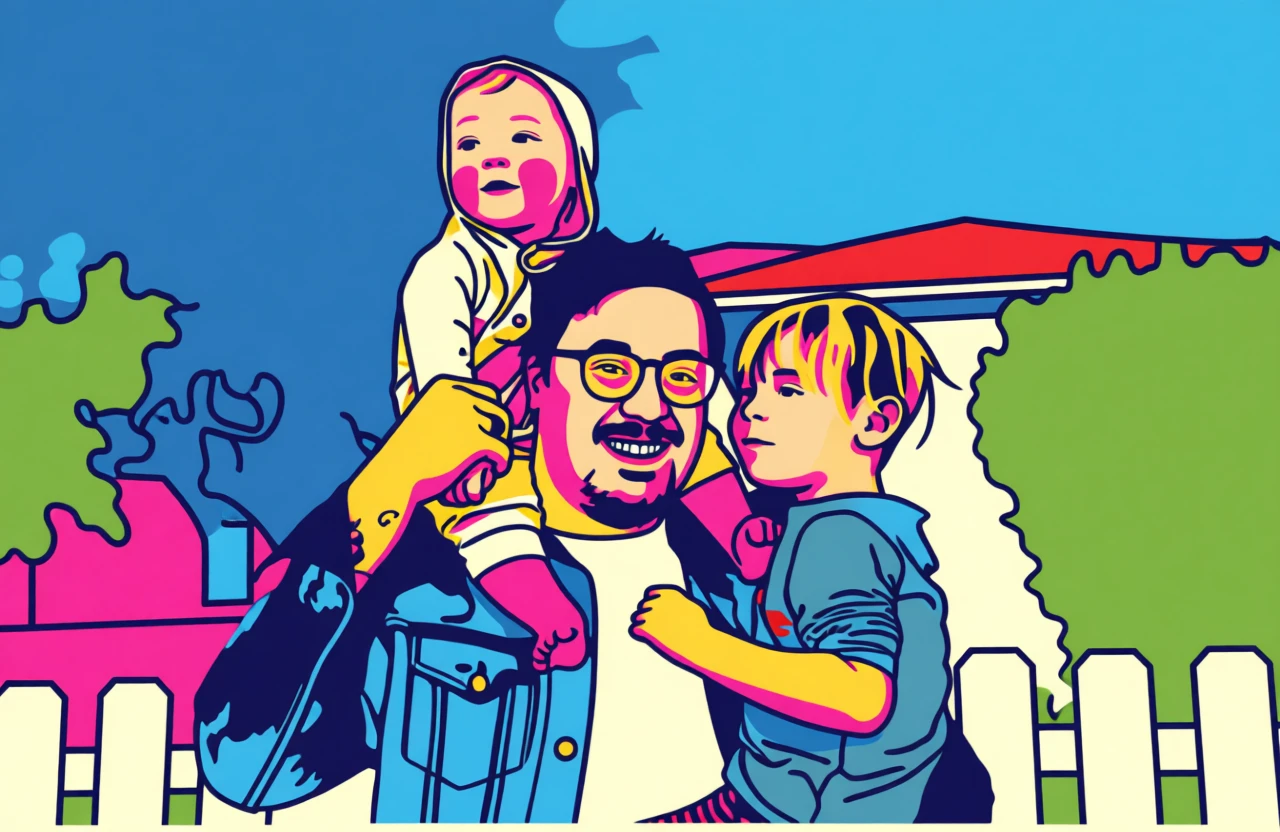 American Pop Art generated by PortraitArt