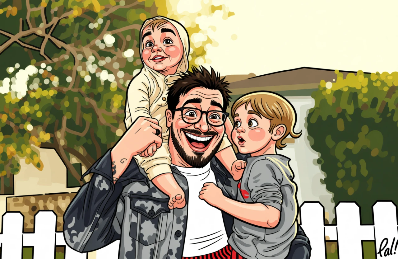 Caricature Painting generated by PortraitArt