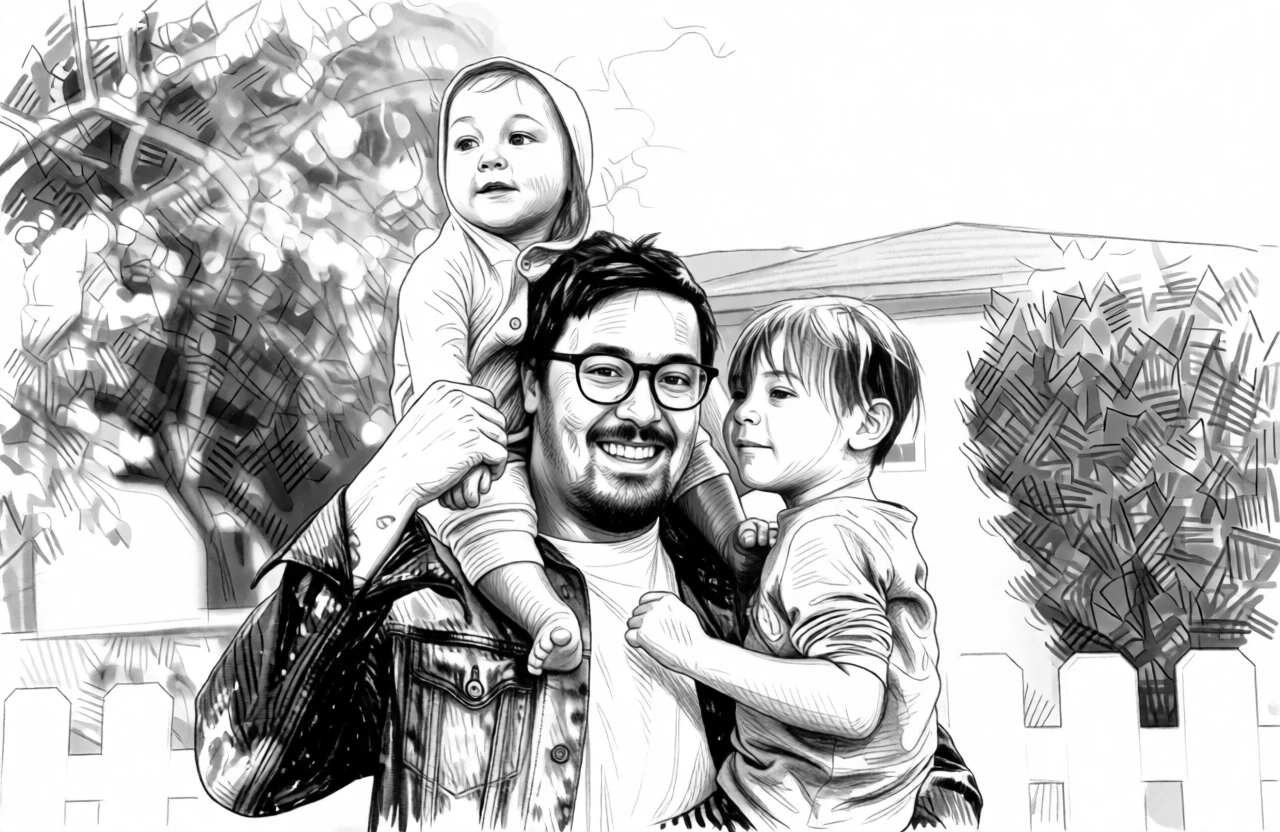 Charcoal Sketch generated by PortraitArt