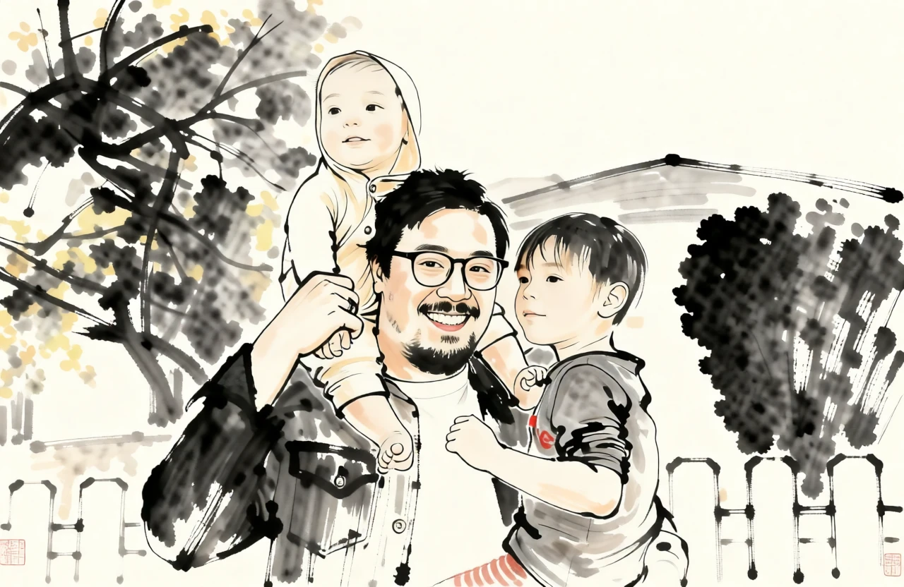 Color Ink Painting (Chinese) generated by PortraitArt