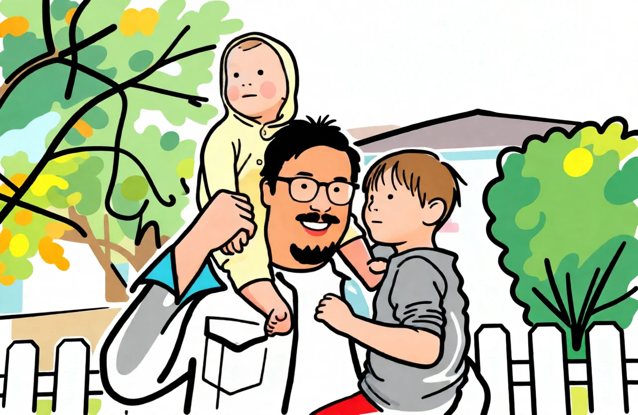 Bold Line Illustration generated by PortraitArt