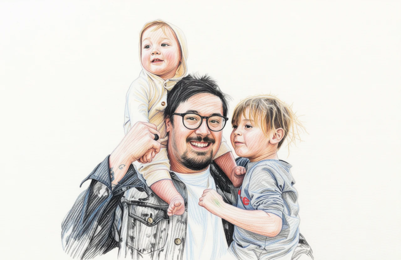 Colored Pencil Sketch generated by PortraitArt