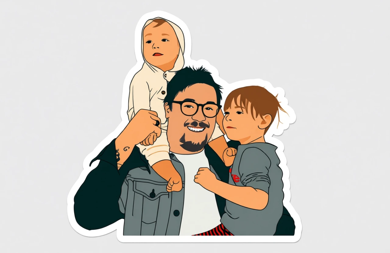 Sticker Design generated by PortraitArt