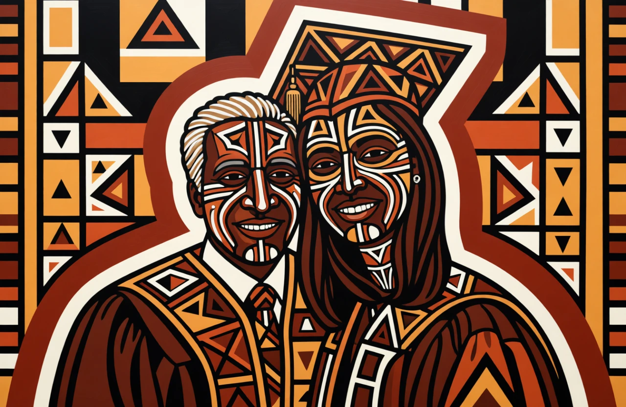 Tribal Art (African) generated by PortraitArt