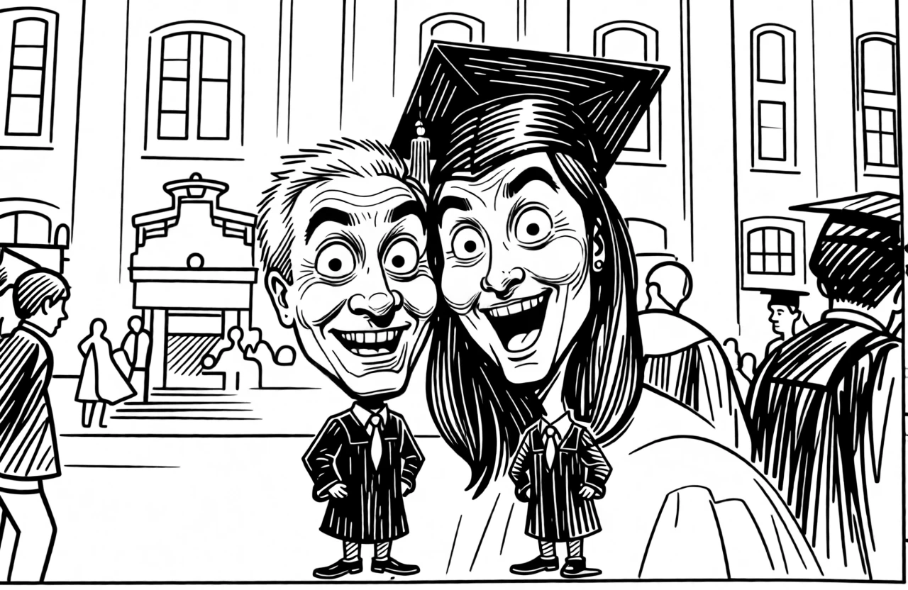 Caricature Drawing generated by PortraitArt