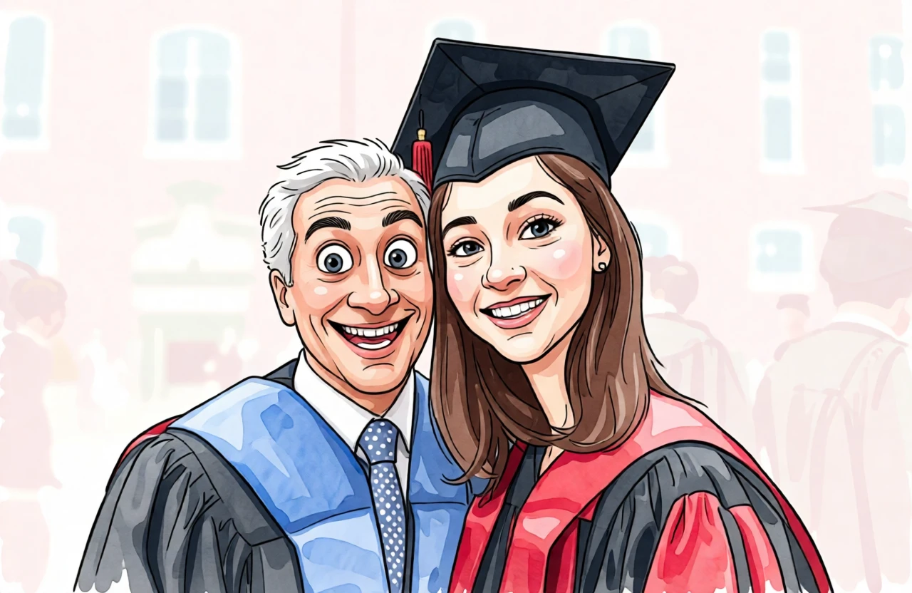 Caricature Watercolor generated by PortraitArt