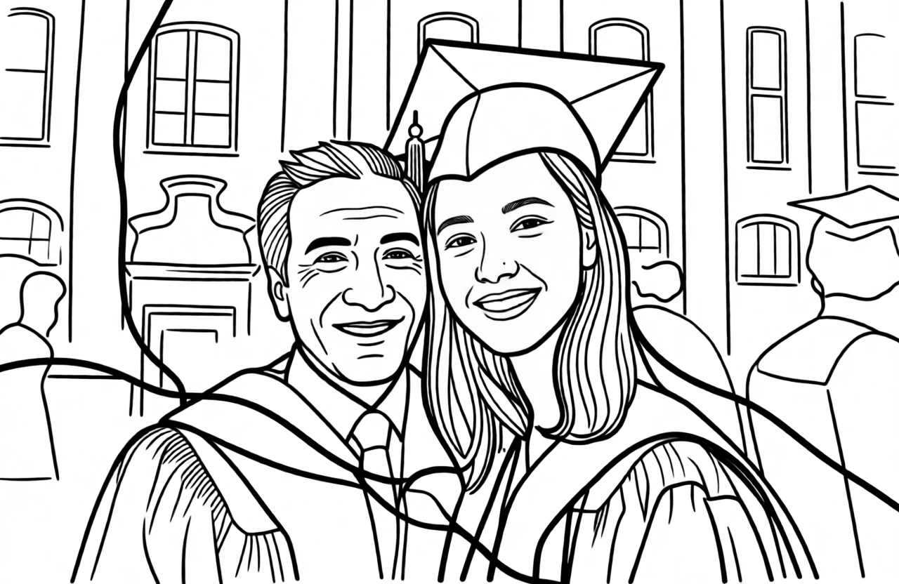 Continuous Line generated by PortraitArt