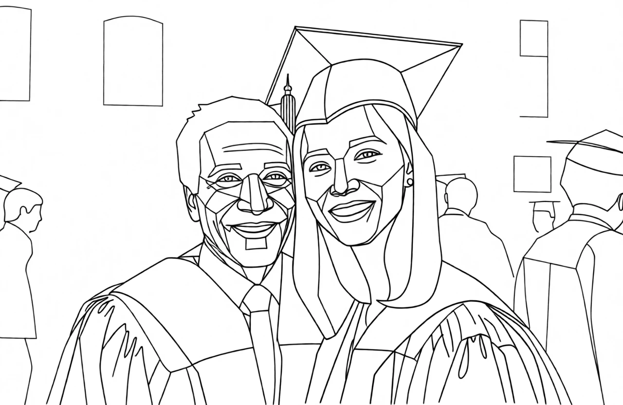 Polygon Lineart generated by PortraitArt