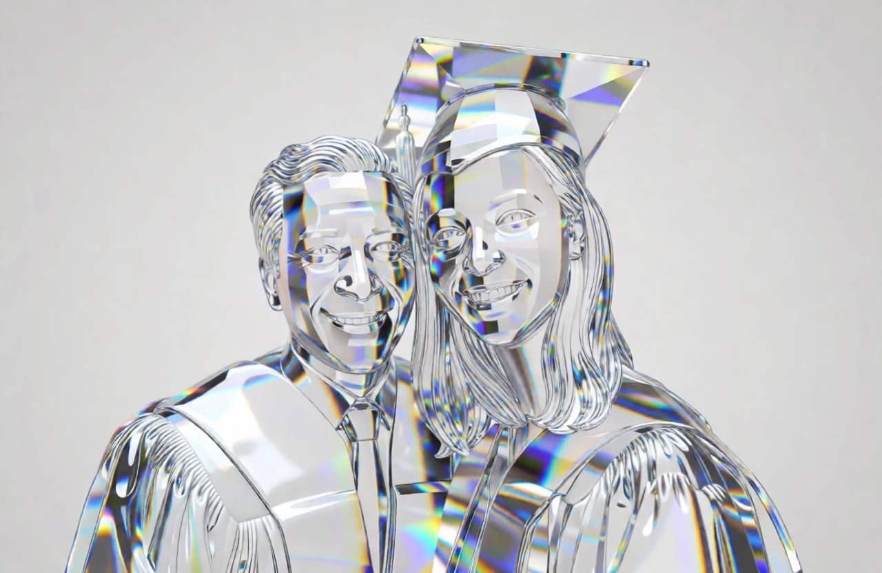 Crystal Sculpture generated by PortraitArt