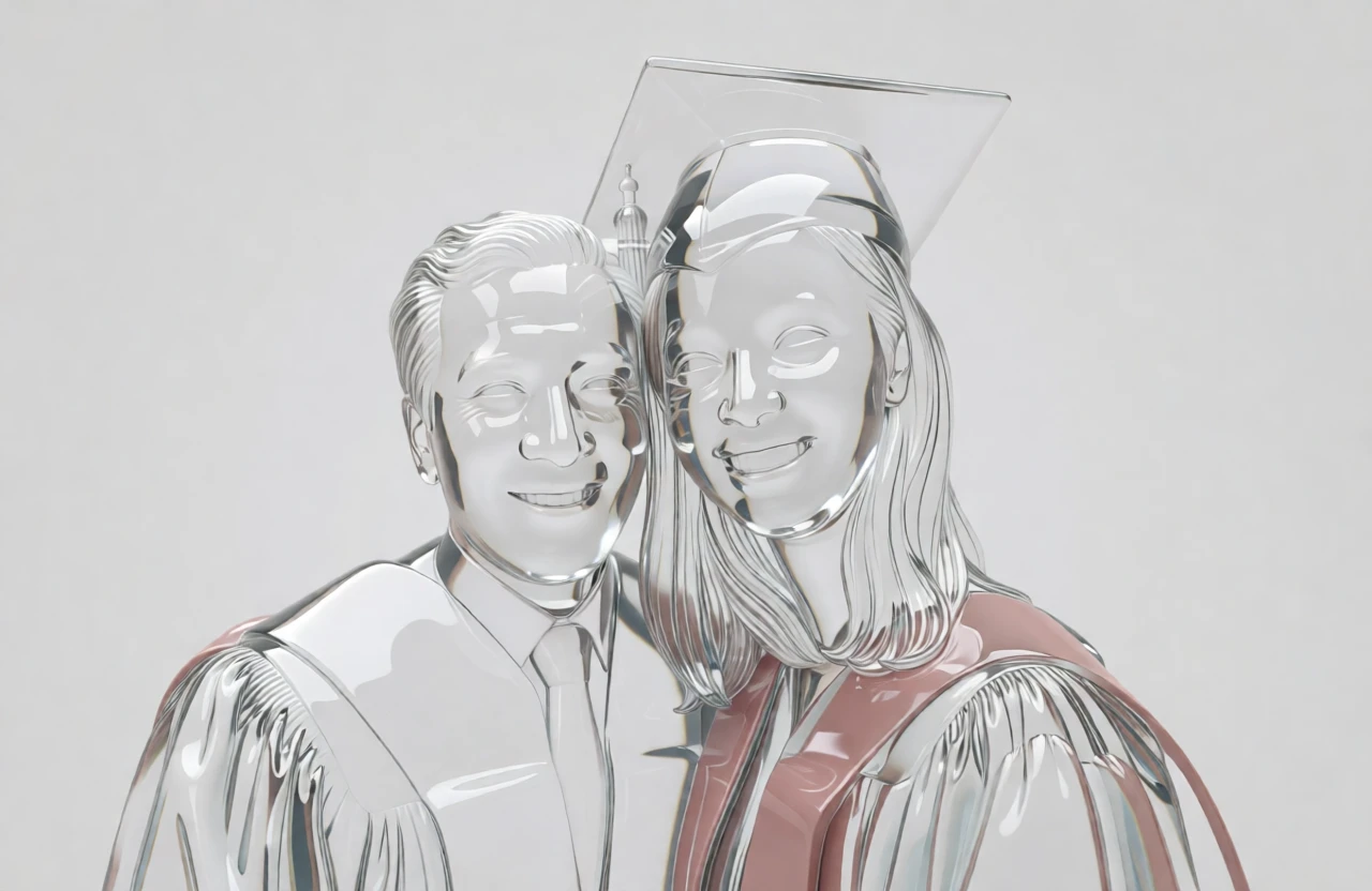Glass Sculpture generated by PortraitArt