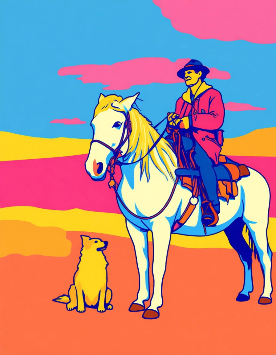 American Pop Art generated by PortraitArt