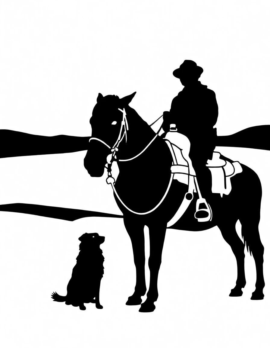 Black & White generated by PortraitArt