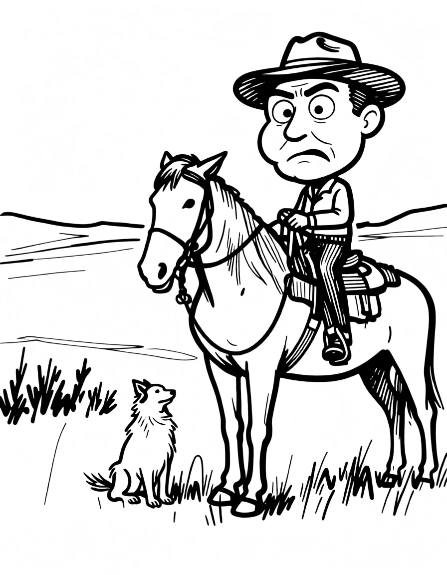 Caricature Bold Line generated by PortraitArt