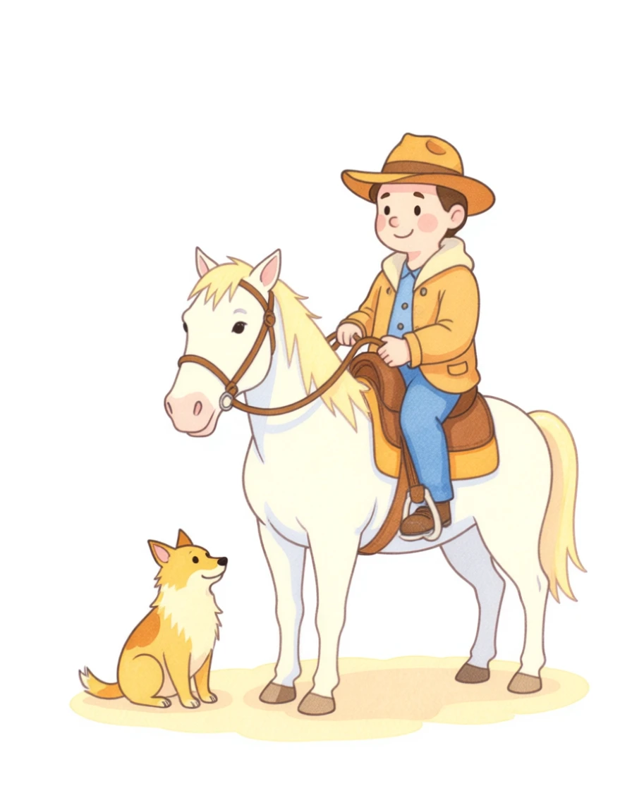 Cartoon Watercolor generated by PortraitArt