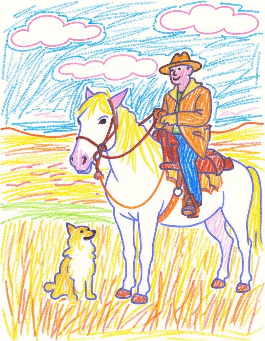 Kids Drawing generated by PortraitArt