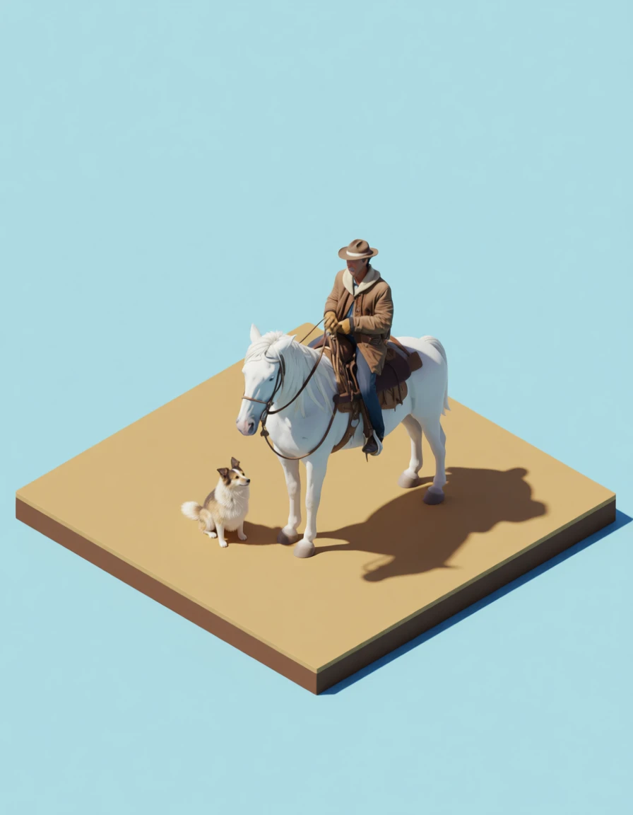 Isometric Miniature generated by PortraitArt