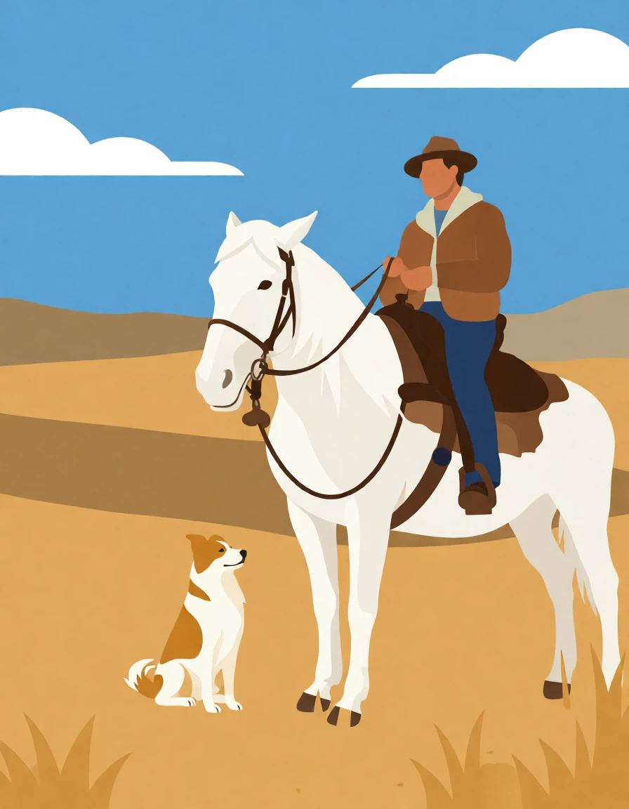 Minimalist Illustration generated by PortraitArt