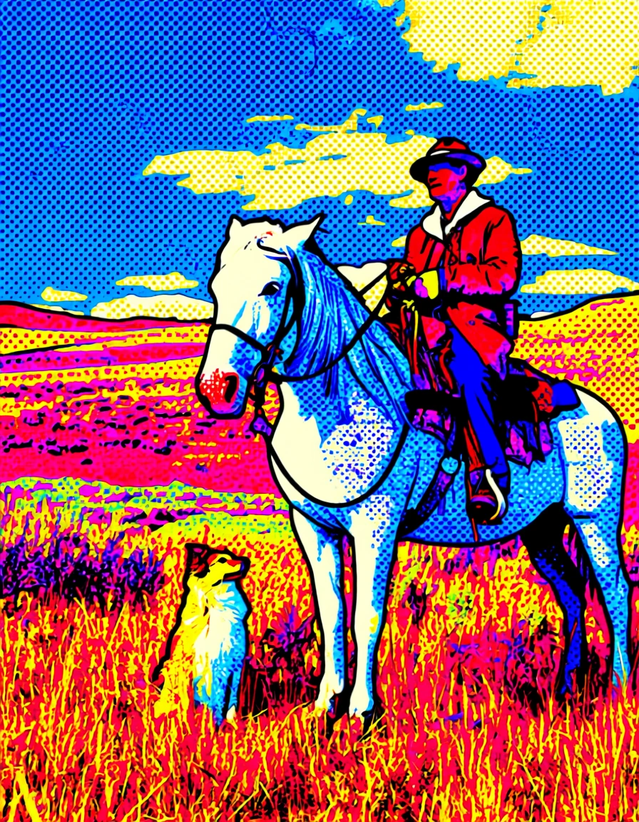 Halftone Pop Art generated by PortraitArt