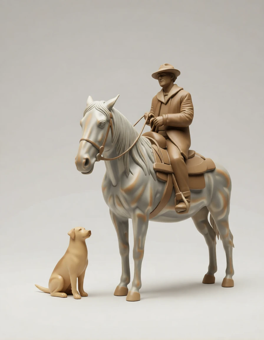 Ceramic Sculpture generated by PortraitArt