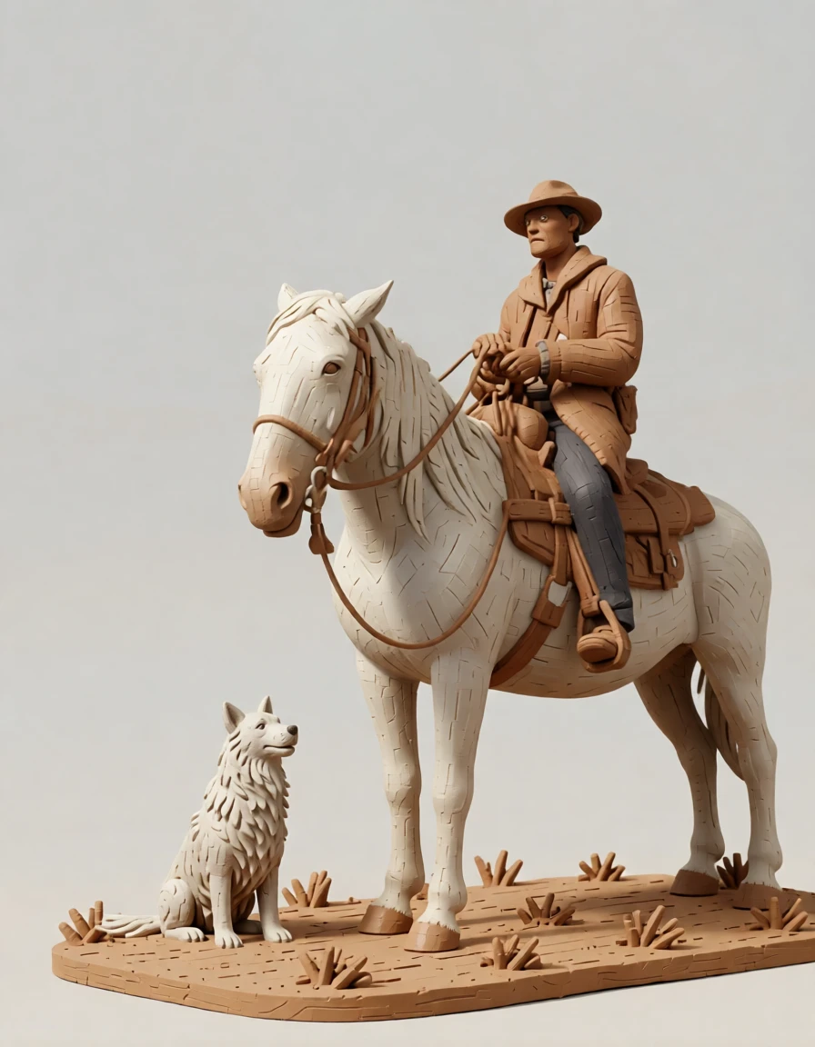 Clay Sculpture generated by PortraitArt