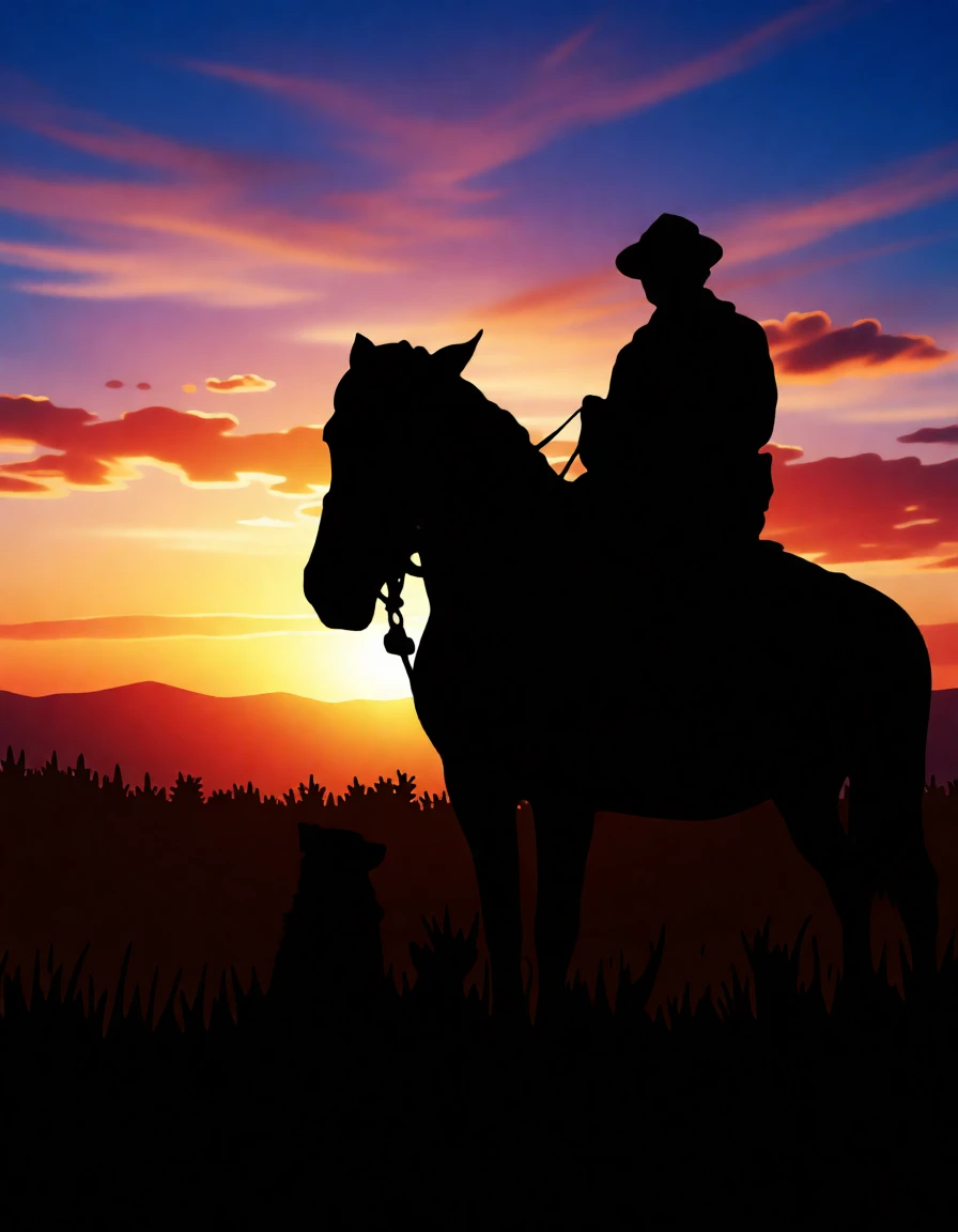 Silhouette Art generated by PortraitArt