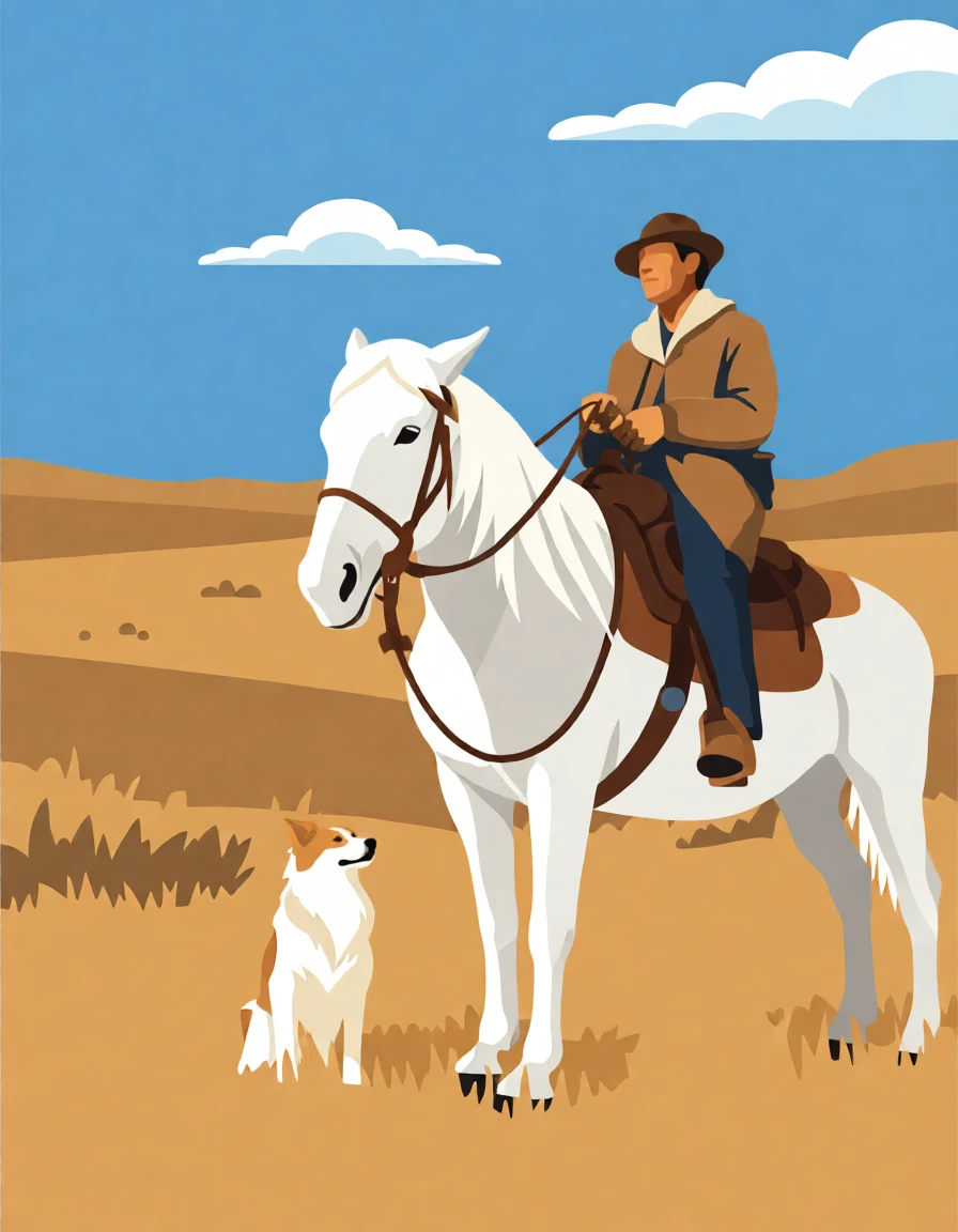 Simple Illustration generated by PortraitArt