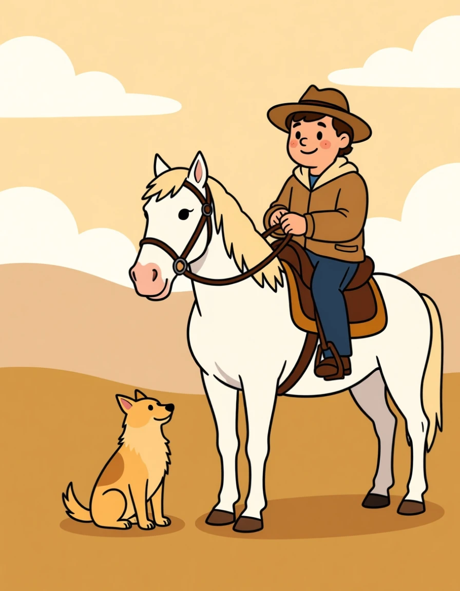 Warm Illustration generated by PortraitArt