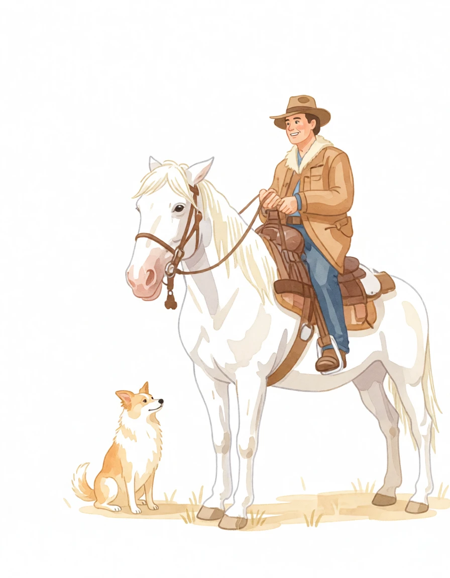 Watercolor Illustration generated by PortraitArt